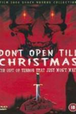 Watch Don't Open 'Til Christmas Megavideo
