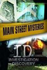 Watch Main Street Mysteries Megavideo