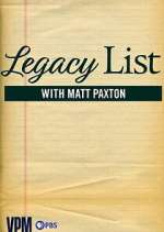 Watch Legacy List with Matt Paxton Megavideo