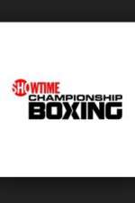 Watch Showtime Championship Boxing Megavideo